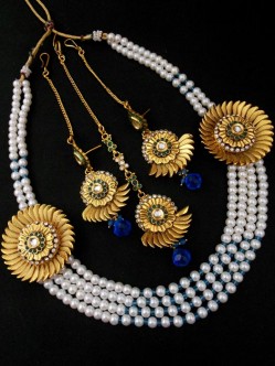 Rajwadi Jewelry Set